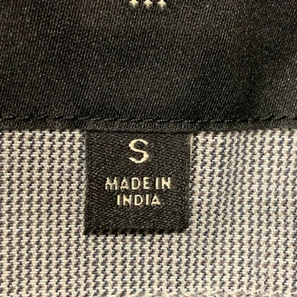 Banana Republic Men's Grey Micro Houndstooth Lightweight‎ Club Jacket Size S - Picture 7 of 11